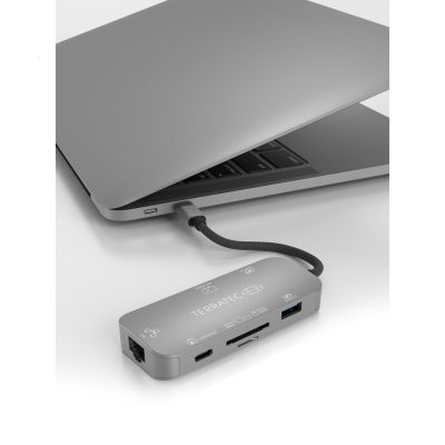 2. TERRATEC CONNECT C8 - Stacja dokująca - USB-C - HDMI - GigE