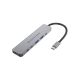 Conceptronic DONN33G stacja dokująca Przewodowa USB 3.2 Gen 1 (3.1 Gen 1) Type-C Srebrny