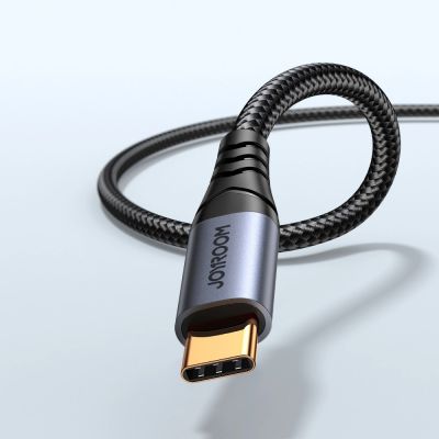 9. Kabel Joyroom Audio Transfer Series SY-A07 mini jack 3,5 mm / USB-C 1,2m - czarny