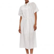 TOMMY HILFIGER SUKIENKA LINEN MIDI