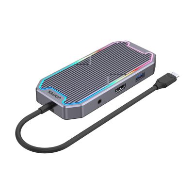 2. UNITEK HUB USB-C, HDMI 2.0, RJ45, 3,5MM, PD 100W