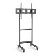 2. TECHLY STOJAK MOBILNY TV 50-90” DO 70KG REGULOWANY PÓŁKA AV