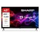 Sharp 43HP5265E Telewizor 109,2 cm (43") 4K Ultra HD Smart TV Wi-Fi Czarny
