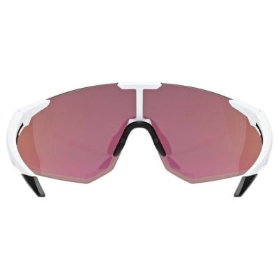4. Uvex Pace Perform S CV Okulary do wielu sportów Unisex Półobwódkowe Biały