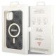 7. Etui Guess 4G MagSafe na iPhone 11 - czarne