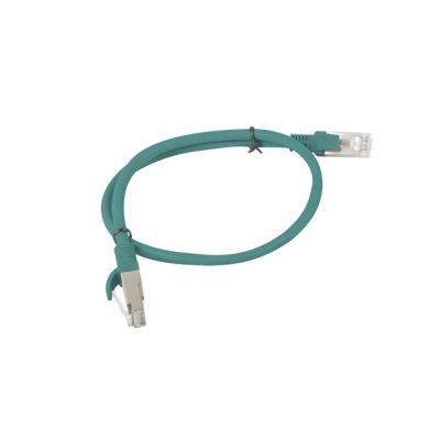 2. PATCHCORD KAT.6 UTP 0.5M ZIELONY FLUKE PASSED LANBERG 10-PACK