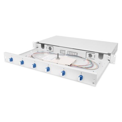 Digitus DN-96330/9 adapter światłowodowy LC 1 szt. Szary