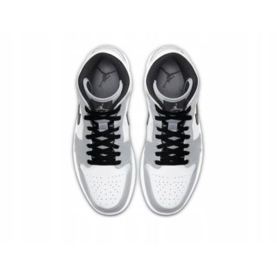 5. Buty męskie Air Jordan 1 Mid Light Smoke Grey - 554724-092