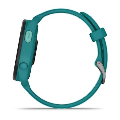 5. Zegarek sportowy Garmin Forerunner 165 Music AMOLED 43mm Turquoise Aqua