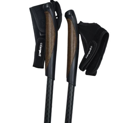 3. Campus Siggo Nordic Walking Pole CU0704321400 Czarne One size