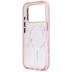7. Etui Karl Lagerfeld IML Choupettes Karl  Script Logo MagSafe na iPhone 17 Pro - różowe