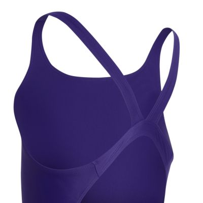 4. Kostium kąpielowy dla dzieci adidas V-back fioletowy KS2955