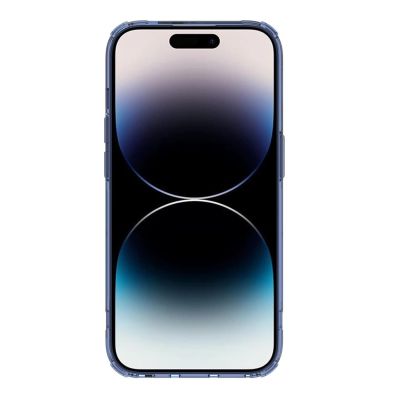 2. Nillkin Nature Pro Magnetic Case etui iPhone 14 Pro magnetyczny pokrowiec MagSafe niebieski