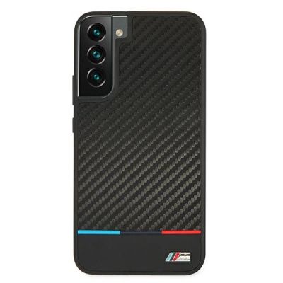 3. Etui BMW M Collection Triangles na Samsung Galaxy S22+ - czarne