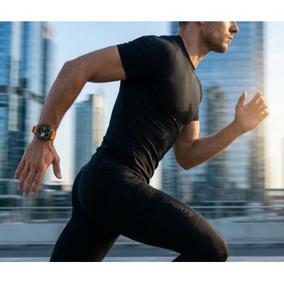 15. Smartwatch Gravity Czarny Pasek + Bransoleta GT41-4