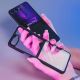 6. Etui 3mk Satin Armor Case+ na Samsung Galaxy Z Flip 7 - przezroczysto-czarne