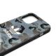 5. Etui Adidas OR SnapCase Camo na iPhone 12 Pro Max - niebiesko-czarne