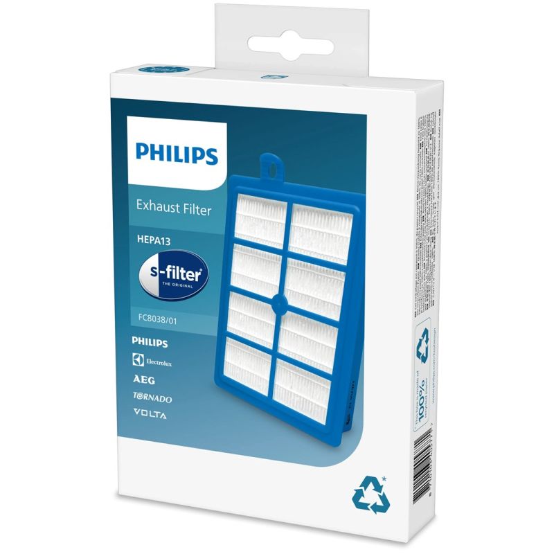 2. Philips Filtr wylotowy s-filter® FC8038/01