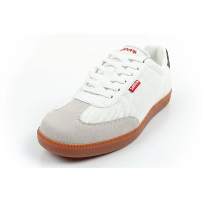 3. Levi's buty sportowe damskie sneakersy Jackson modne białe trampki