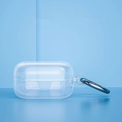 6. Etui Tech-Protect FlexAir na Samsung Galaxy Buds 4 / Buds 4 Pro - przezroczyste