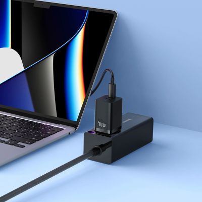 9. Ładowarka sieciowa Baseus GaN5 Pro 40W 2xUSB-C - czarna