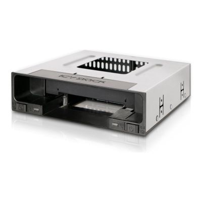 12. Icy Dock MB795SP-B panel drive bay 2,5/3,5" Taca napędu pamięci masowej Czarny