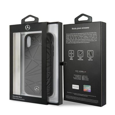 7. Etui Mercedes Twister na iPhone Xr - czarne