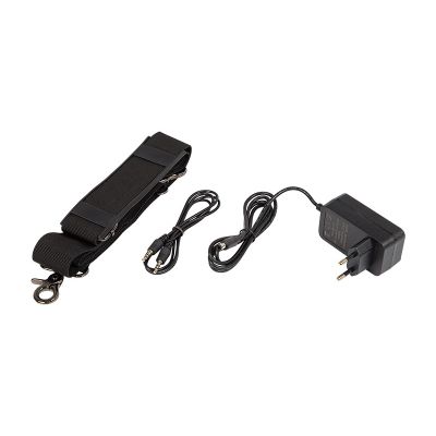 10. Głośnik Bluetooth + pilot + mikrofon przewodowy