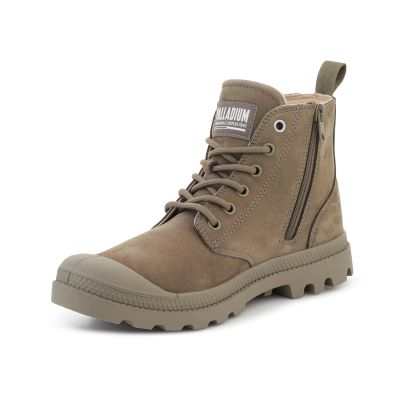 3. PALLADIUM PAMPA HI ZIP NBK 2 DUSKY GREEN 74981-308