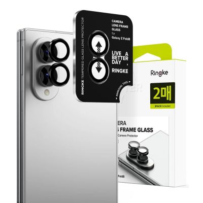 Osłona aparatu Ringke Camera Frame Protector 2-Pack na Samsung Galaxy Z Fold 8 - czarna