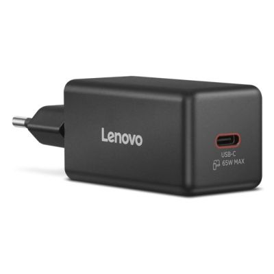 4. Lenovo G0A665WBEU ładowarka do urządzeń przenośnych Uniwersalne Czarny Prąd przemienny Szybkie ładowanie Wewnętrzna