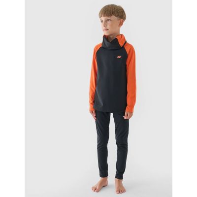 3. Bielizna termiczna ocieplana (góra) chłopięca 4F Junior 4FJWAW24UBRUM065-70S