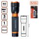 4. LATARKA TAKTYCZNA ALUMINIOWA 1W 60LUMENÓW BLACK+ DECKER