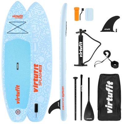 16. VIRTUFIT DESKA SUP SPLASH 225 Z AKCESORIAMI LIGHT BLUE