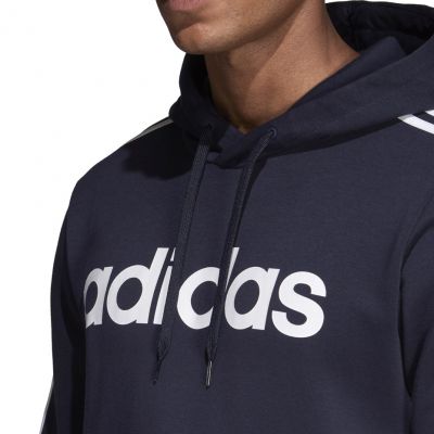 3. Bluza adidas Essentials 3 S PO FL granatowa M DU0494