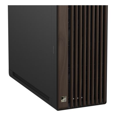 37. ASUS ProArt PA602 Wood Edition Modern Black - Metal Panel Midi Tower Czarny, Drewno