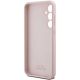 7. Etui Karl Lagerfeld Silicone Choupette Metal Pin na Samsung Galaxy S23 FE - różowe