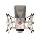 3. Neumann TLM 102 NI Studio Set - Mikrofon pojemnościowy, wielkomembranowy z uchwytem przeciwwstrząsowym, nikiel