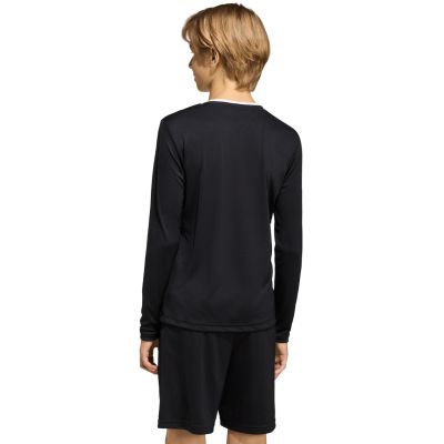 6. Koszulka dla dzieci adidas Entrada 26 Long Sleeve Jersey czarna KF5879