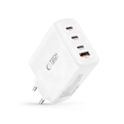 2. Ładowarka sieciowa Tech-Protect NC120W-GAN 4-Porty 120W - biała