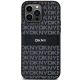 3. Etui DKNY Leather Mono Stripe & Metal Logo na iPhone 14 Pro Max - czarne