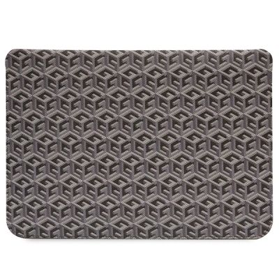3. Pokrowiec Guess GCube Stripes na laptopa 16" - czarny