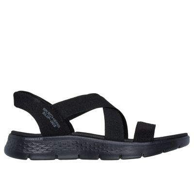 2. Skechers damskie sandały GO WALK FLEX SANDAL GLIMMER UP 141489 BBK