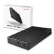 12. AXAGON EE35-XA3 Obudowa zewnętrzna 3.5", USB 3.0, SATA II, Aluminium - czarna
