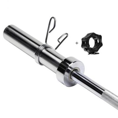 5. Gryf olimpijski łamany 13,5 kg / 1500 mm z zaciskami HMS GOL200