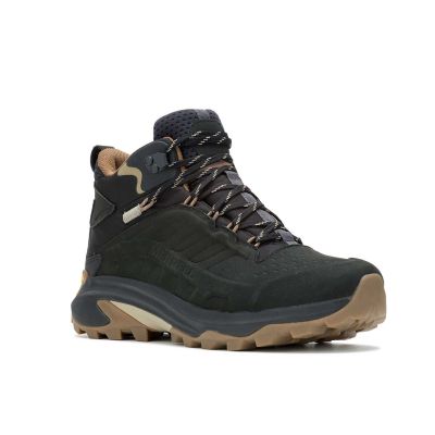 4. Buty turystyczne Merrell Moab Speed 2 LTR Mid WP - black rozmiar: 47