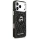 4. Etui Karl Lagerfeld IML Glitter Karl&Choupette Heads Logo MagSafe na iPhone 17 Pro Max - czarne