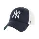 Czapka z daszkiem '47 Brand New York Yankees MVP Branson Jr B-BRANS17CTP-BK-KIDS