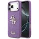 Etui Guess Fixed Glitter Big 4G na iPhone 17 Pro Max - fioletowe