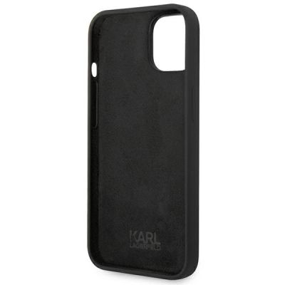 7. Etui Karl Lagerfeld Silicone Choupette Body na iPhone 14 Plus - czarne